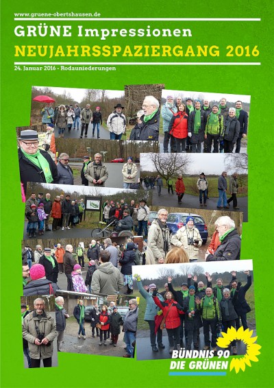 Grüne Impressionen - Neujahrsspaziergang 2016