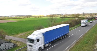 Blick von der Brücke Rembrückerweg auf das strittige Gebiet südlich der A3.