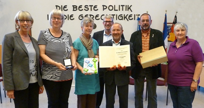 Grüner erhält Verdienstmedaille