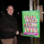 Wahlkampfhelfer Wahlplakate: Paul Buhr - Listenplatz 10