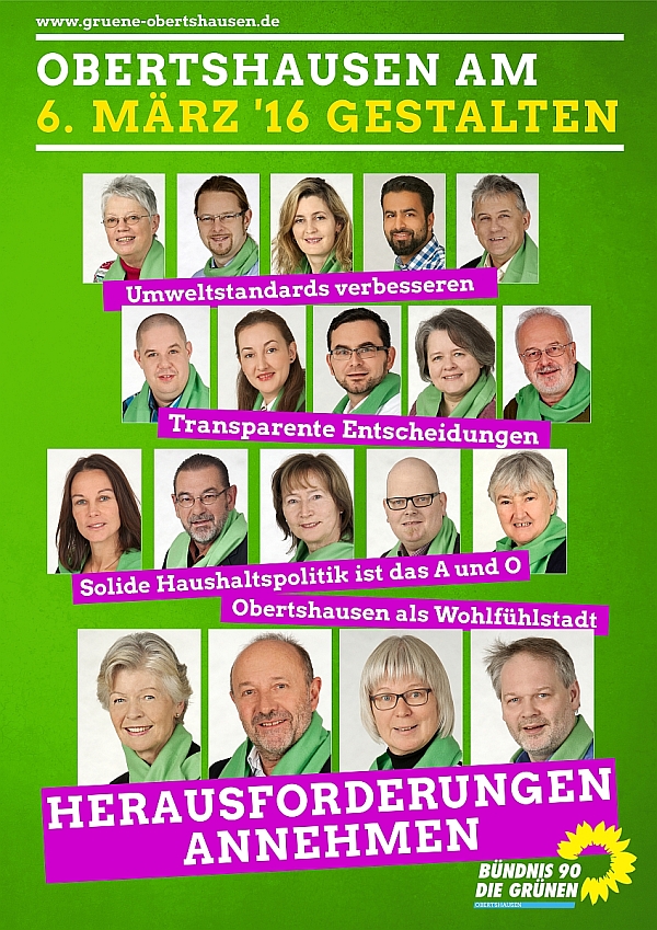 A1 Wahlplakat für die Kommunalwahl 2016