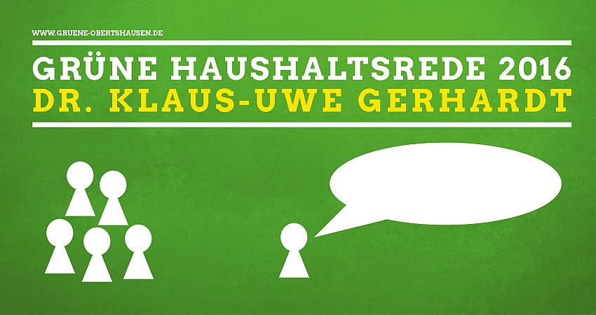 Haushaltsrede, GRÜNE (STVV 11.02.2016)