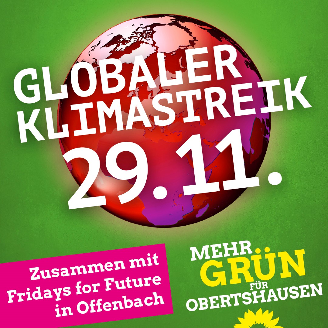 Aufruf zur Teilnahme am globalen Klimastreik