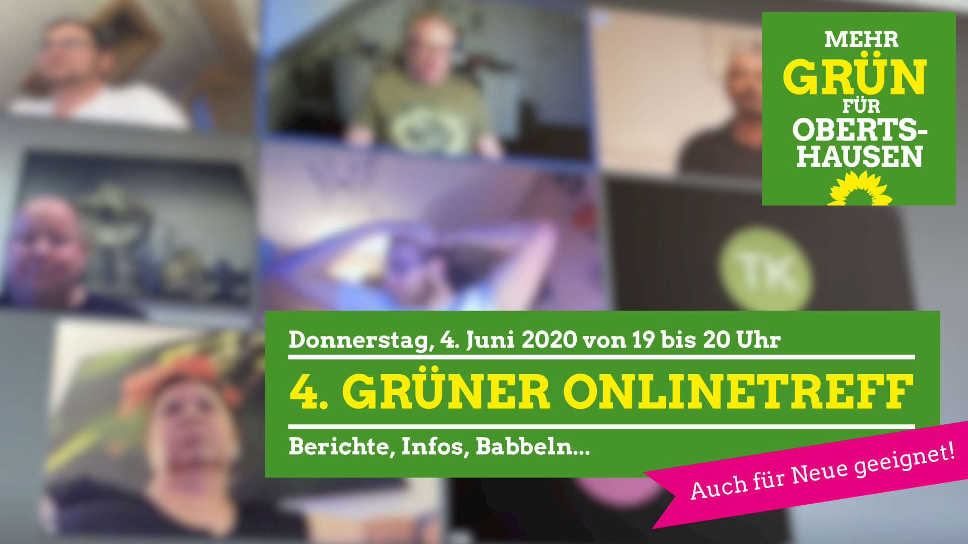 4. GRÜNER Onlinetreff