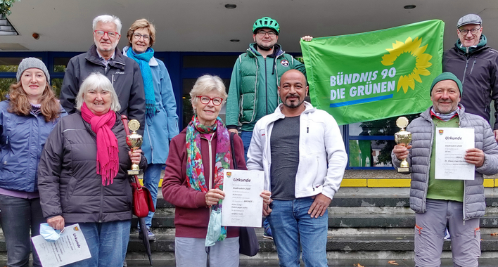 Unser Team „GRÜNE Lunge“ erfolgreich beim Stadtradeln