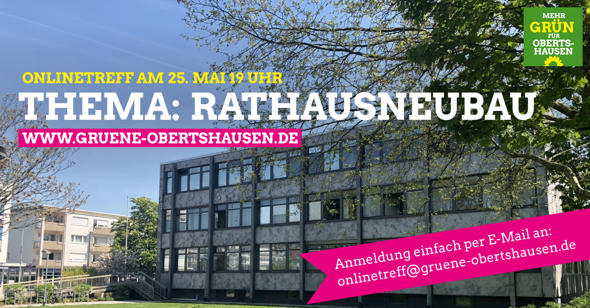 Onlinetreff zum Thema Rathausneubau