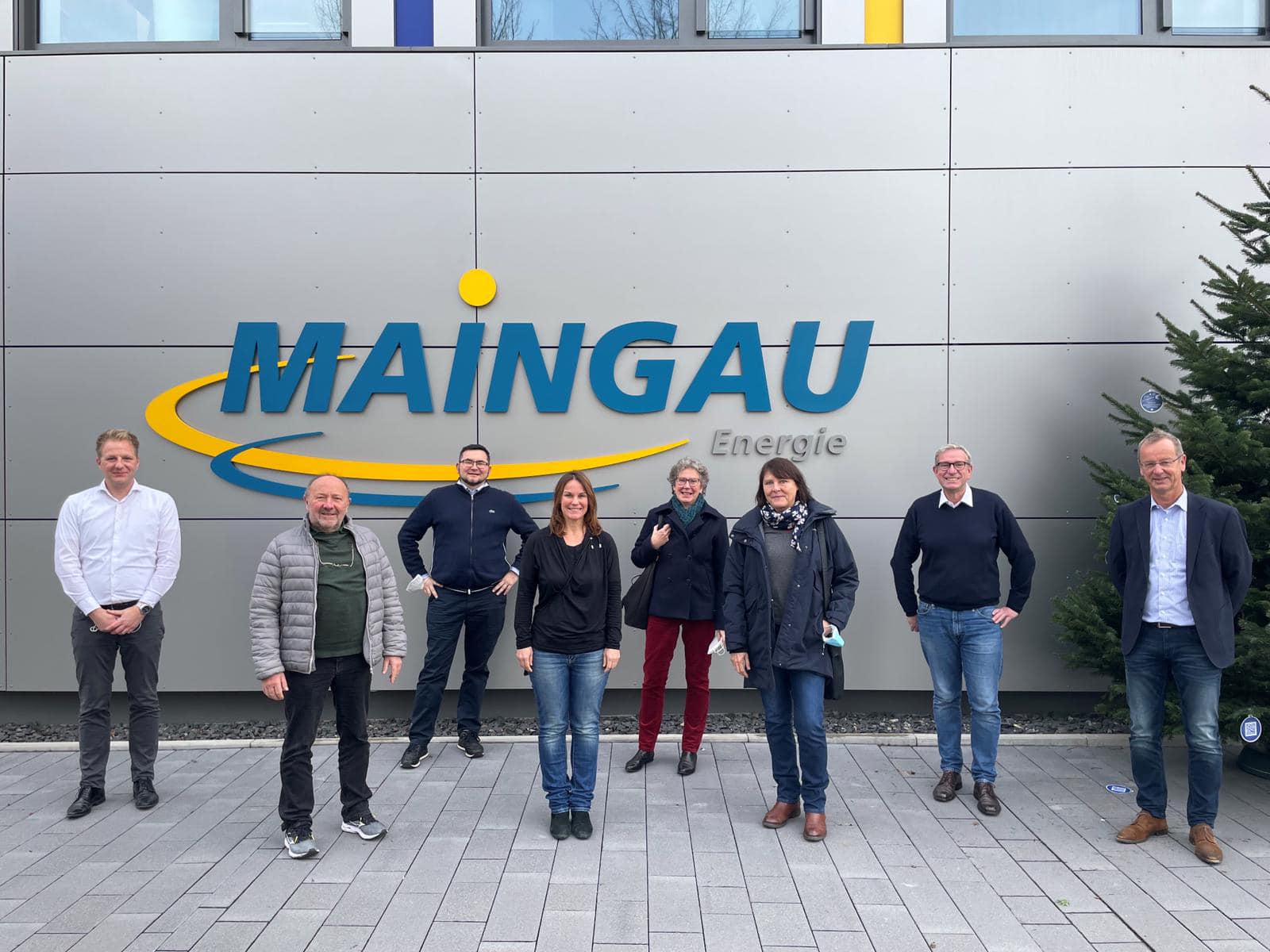 Grüne besuchen Maingau Energie GmbH